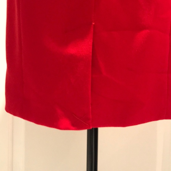 Michael Kors Red Peplum Dress ❤️ - Picture 9 of 11